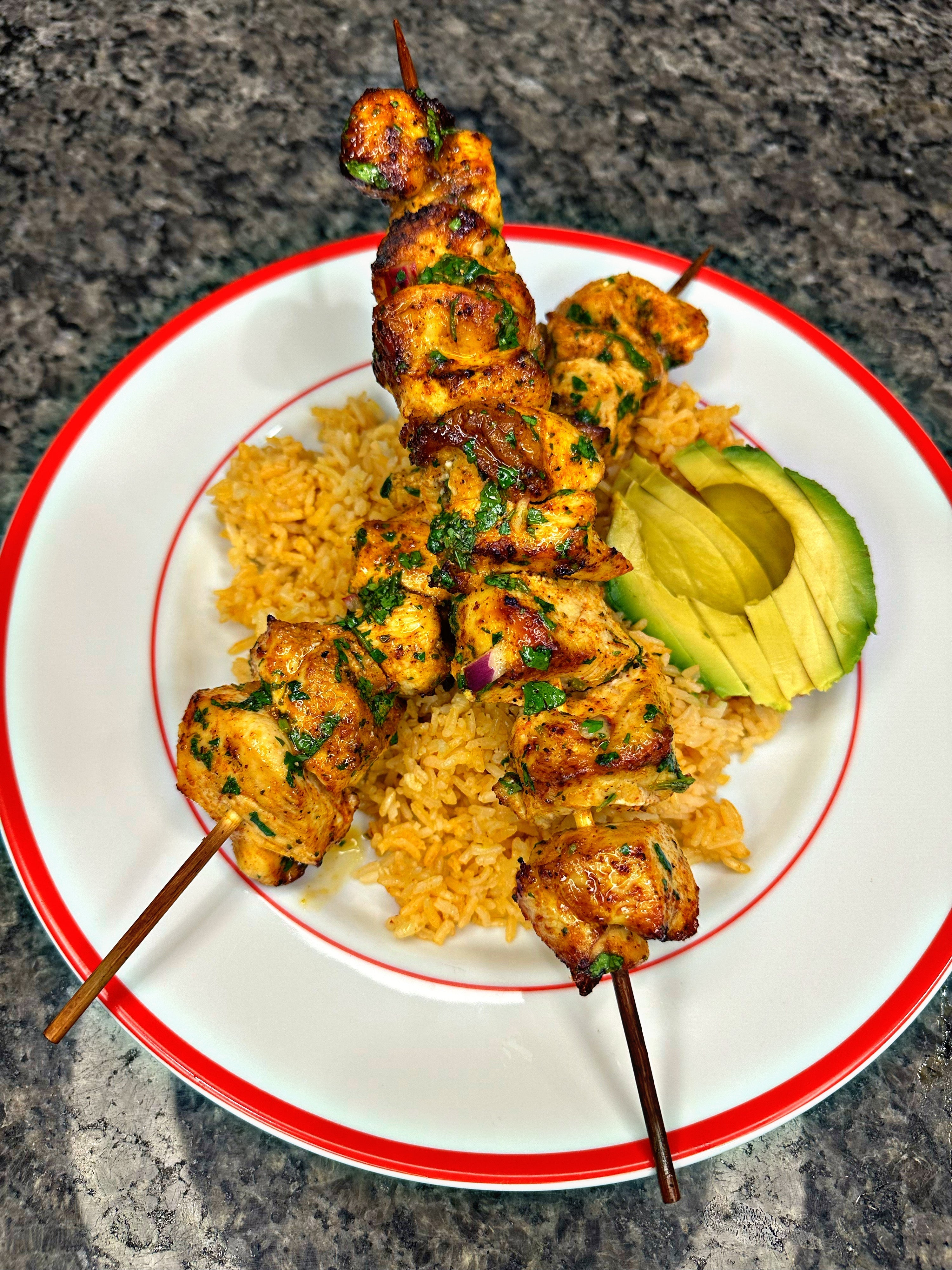 Niecy’s Air Fryer Chicken Skewers